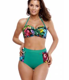 Marko M 537 MADISON Купальник з високими трусиками зелений