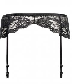 Oro 401 пояс для чулок черный