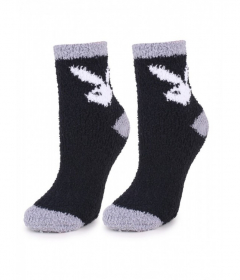 Marilyn COOZY L53 махрові шкарпетки чорний/сірий