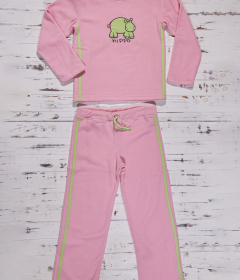 Muzzy M 01 Пижама женская с штанами розовый