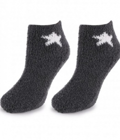 Marilyn COOZY R45 Махровые носки со звездами темно-серый