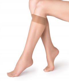 Marilyn UFKI тонкие женские гольфы цвет загара