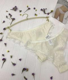 Oro Rossana труси жіночі бразиліана молочний