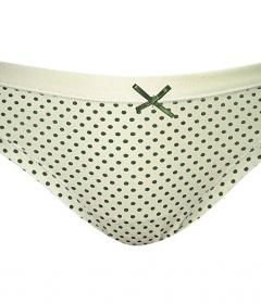 Sealine 221-1640 Стринги в горошек кремовый