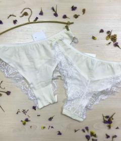 Oro Violetta трусы женские бразилиана молочный