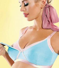 Бюстгальтер для кормящих мам Mitex BLUE JELLY BRA голубой