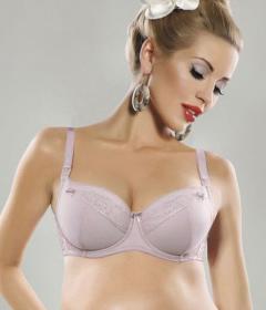 Бюстгальтер для кормления грудью Mitex MAMMI розовый/пудра