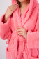 Vienetta Secret VS 033 Женский халат с капюшоном персиковый