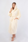 Vienetta Secret VS 033 Женский халат с капюшоном молочный