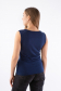 ML 062 Женская майка из вискозы темно-синий