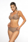 Marko M 632 KORNELIA Купальник с высокими плавками бежевый (fango)