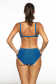 Marko M 632 KORNELIA Купальник с высокими плавками синий (cicladi)
