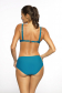 Marko M 632 KORNELIA Купальник с высокими плавками морская волна (naviglio)