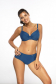Marko M 632 KORNELIA Купальник с высокими плавками темно-синий (indigo)