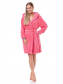 L&L 9134 SB Теплый халат ярко-розовый