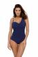 Marko M 543 GABRIELLE Слитный купальник на одно плечо темно-синий
