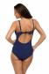 Marko M 543 GABRIELLE Слитный купальник на одно плечо темно-синий