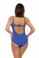 Marko M 543 GABRIELLE Слитный купальник на одно плечо синий