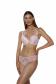 Kinga ALICE B 768/3 Трусы с кружевом бразилиана розовый