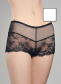Oro Greta трусы шорты женские кружевные белый