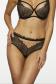 Kinga IVY P 777/3 Трусы бразилиана с кружевом