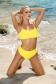 Marko M 614 RACHELA Купальник роздільний жовтий
