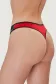Oro Virginia трусы стринг женские красный