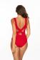 Marko M 597 HERMIONA cлитный однотонный купальник красный