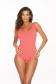 Marko M 597 HERMIONA слитный однотонный купальник коралловый