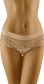 Wolbar CANTATA кружевные трусы бразилиана бежевый