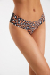 Julimex TANGA Трусы бразилиана с кружевной спинкой леопард