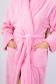 Vienetta Secret VS 031 Домашний теплый халат розовый