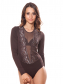 ББ 099 Боди женское коричневый