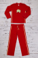 Muzzy M 01 Пижама женская с штанами красный
