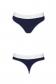 Passion PS007 трусы стринги хлопок синий
