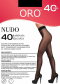 Oro Nudo 40 den колготки без штанишек черный
