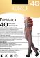 колготки с утягивающими шортиками Oro Press up 40 den черный