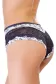Oro Kiss женские трусы синий/цветы