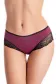 Oro Rosabella трусы женские бордовый/черный