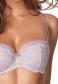 Kinga FURNI II PU 580 Бюстгальтер сиреневый