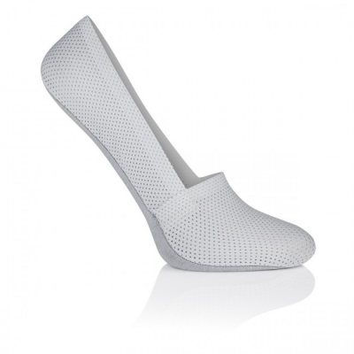 Marilyn STOPKI CS 15 Женские следки с перфорацией серый