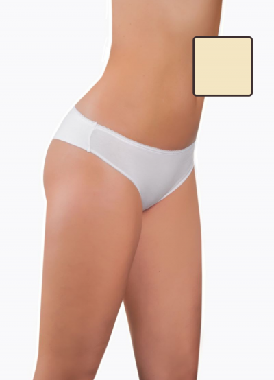 Oro Alina трусики бразилиана гладкие молочный