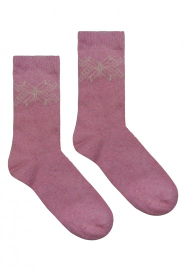 Marilyn ANGORA L26 Женские носки с ангорой розовый