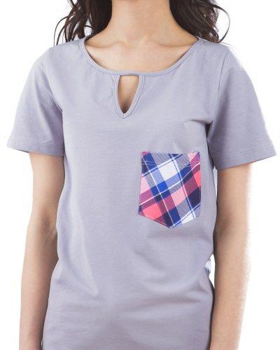 Вол VPL 037 Женская пижама клетка