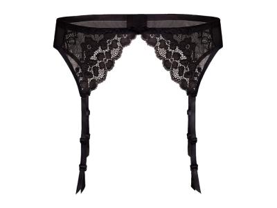 Julimex DAISY Пояс для панчіх чорний