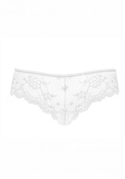 Kinga JUSTINE classic S 638/1 кружевные бразилианы белый