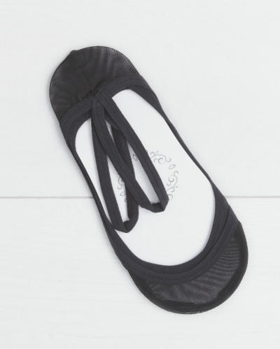 Marilyn STOPKI D64 Следки женские с резинкой на щиколотку черный