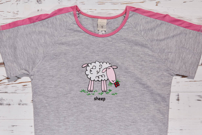 Muzzy M 04 Пижама футболка/капри серый