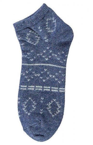 Marilyn ANGORA L30 Женские носки с ангорой синий