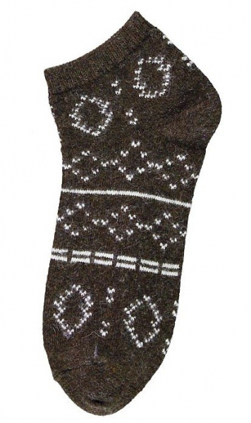 Marilyn ANGORA L30 Женские носки с ангорой коричневый